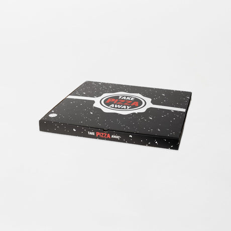 Pizzalaatikko Take Pizza Away 60x60x5cm musta (Mod.A) (50kpl/pkt)