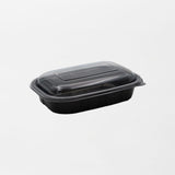 Rosty ruokarasian kansi läpinäkyvä 217x152mm (500-700ml) OPS-muovi (500kpl/ltk)
