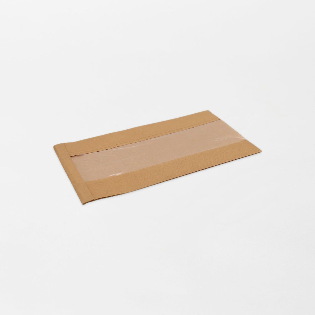 Saumattava ikkunallinen grillipussi ruskea 200x70x350mm (500kpl/ltk)