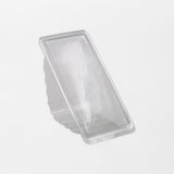 Snacky kolmioleipärasia saranakannella läpinäkyvä 185x90x85mm rPET-muovi (720kpl/ltk)